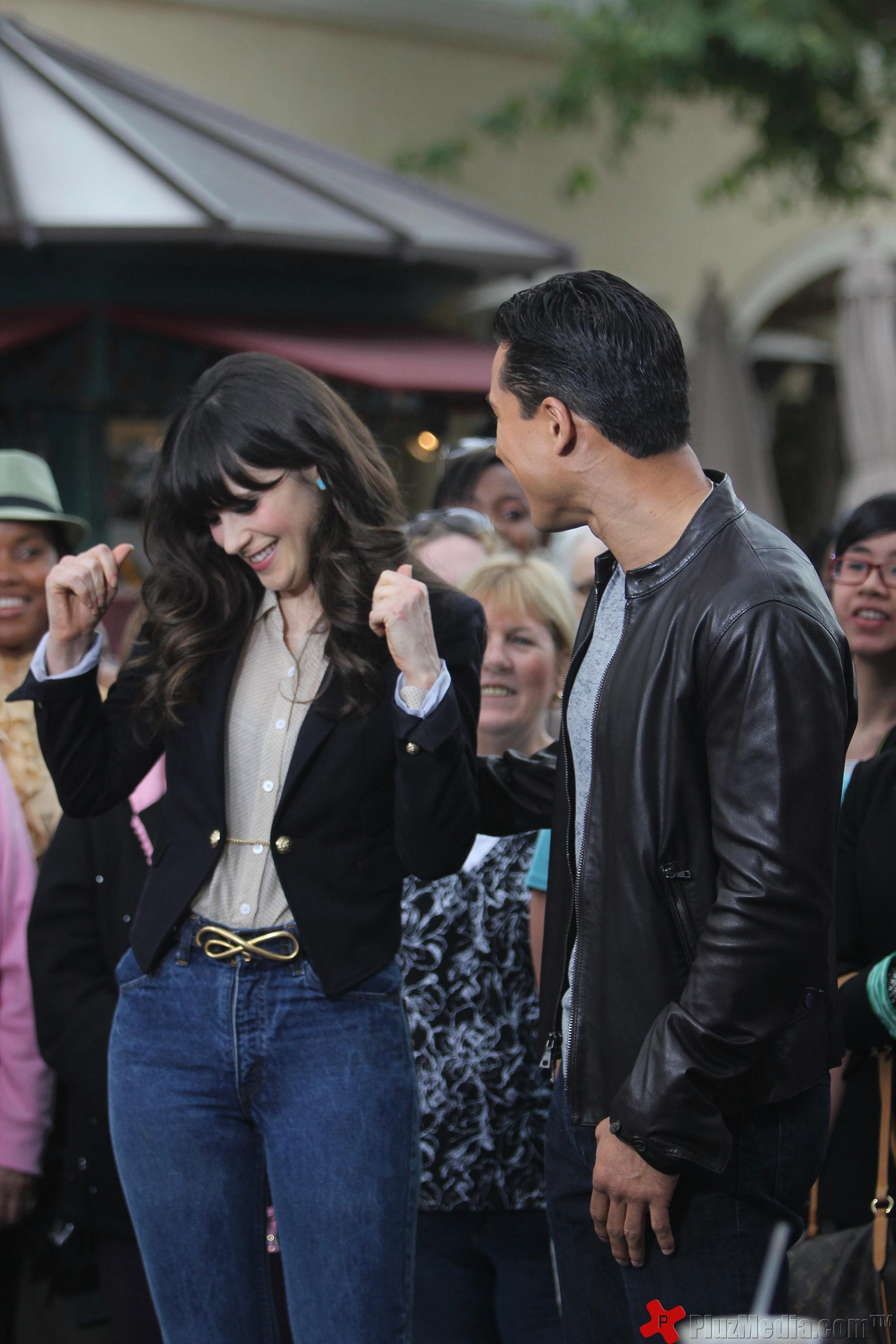 Celebrities at The Grove while filming at segment for 'Extra' | Picture 94743